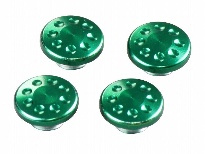 M6キャップボルトカバー4pcs(ダーク グリーン)