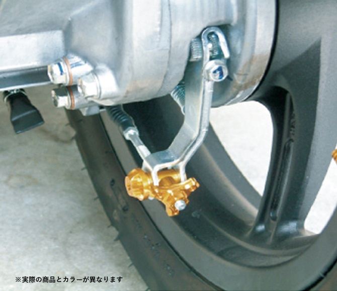 アジャストナット ドラムブレーキ用 ブルー