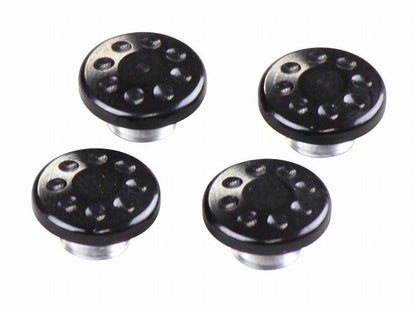 M6キャップボルトカバー4pcs (ブラック)