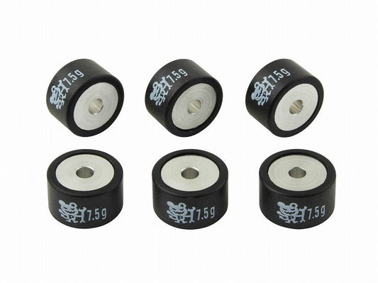 PERFORMANCE ウェイトローラー 20×12mm ヤマハタイプ 7.5g 6個入り CYGNUS X シグナスX/CYGNUS X SR シグナスX SR