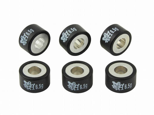 PERFORMANCE ウェイトローラー 20×12mm ヤマハタイプ 6.5g 6個入り CYGNUS X シグナスX/CYGNUS X SR シグナスX SR