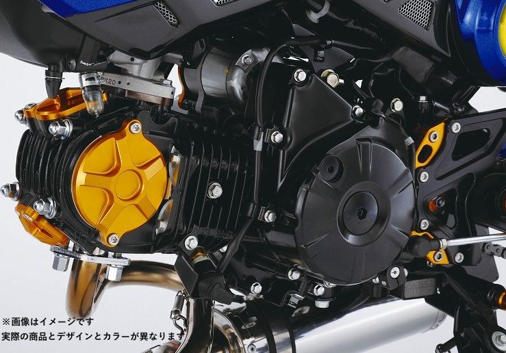 アルミマシンドタヘﾟットキャップ シルバー GROM グロム/MSX125