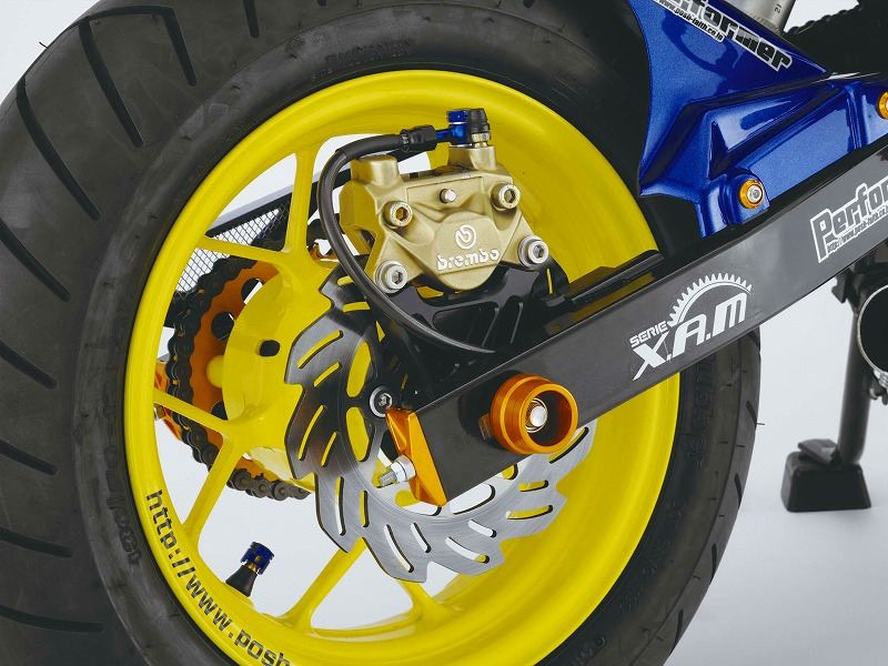 BREMBO キャリパーサポート リア 2PODS ブラック GROM グロム/MSX125