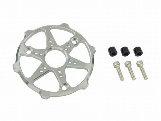 Aluminum Machined Clutch Cover Protector Silver GROM/MSX125