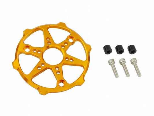 Aluminum Machined Clutch Cover Protector Gold GROM/MSX125