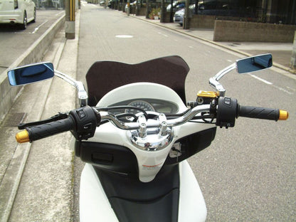 スクーターハンドル ローライドバー フィフス クイックリリースハンドルブレース付 メッキ PCX125/PCX150