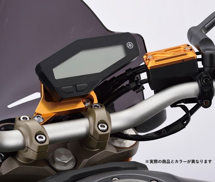 マスターシリンダーキャップ ラージスクエア シルバー ヤマハ車用