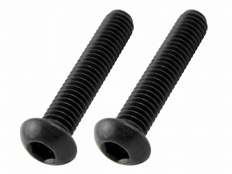 ボタンキャップボルト M6X30 ブラック 2pcs/Set