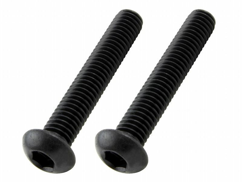 ボタンキャップボルト M6X35 ブラック 2pcs/Set