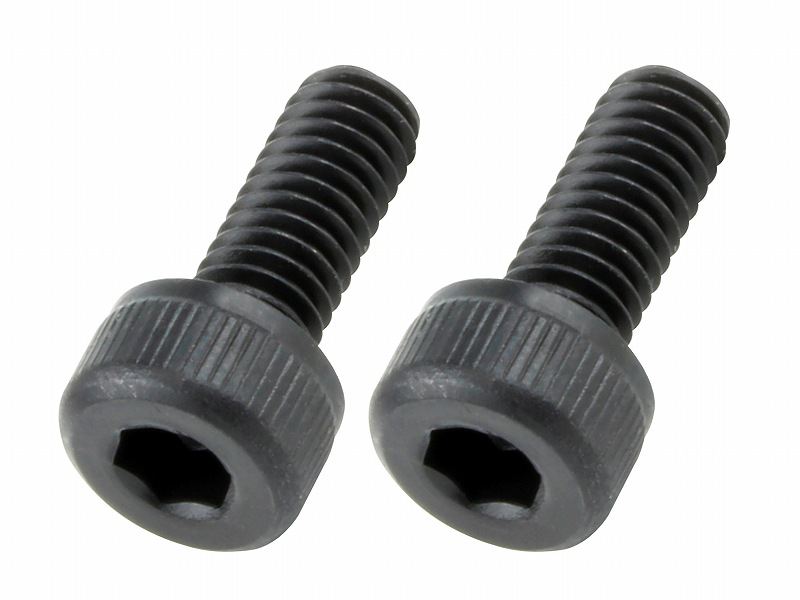 キャブレターフロートチャンバーヨウボルトM4X10 ブラック(2pcs)
