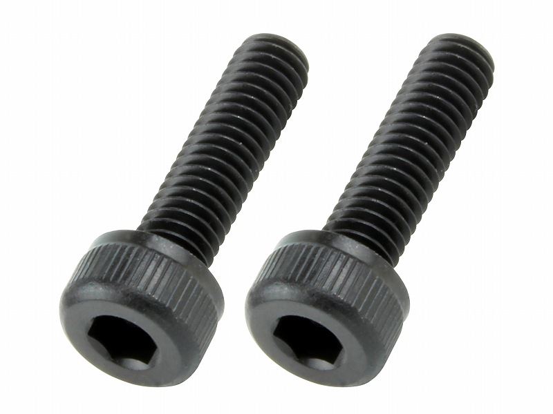 キャブレターフロートチャンバーヨウボルトM4X15 ブラック(2pcs)