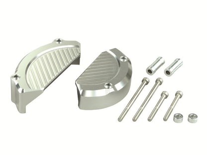 Engine Guard Left and Right Set, Silver, CB1300