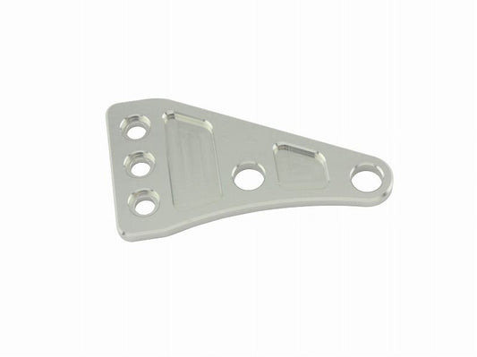 Machined Headlight Stay Plate for Right, Silver