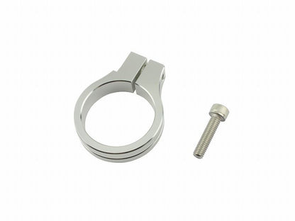 マシンドライトステークランプ サークル 39mm 1個入り シルバー