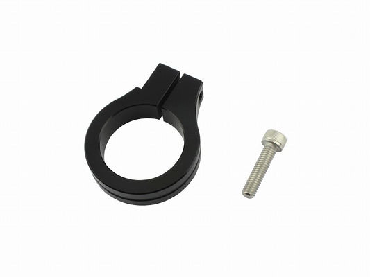 Machined Light Stem Clamp Circle 35mm Black