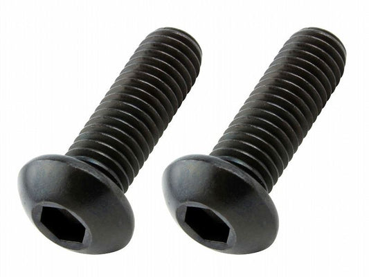ボタンキャップボルト M8X25 ブラック 2pcs/Set