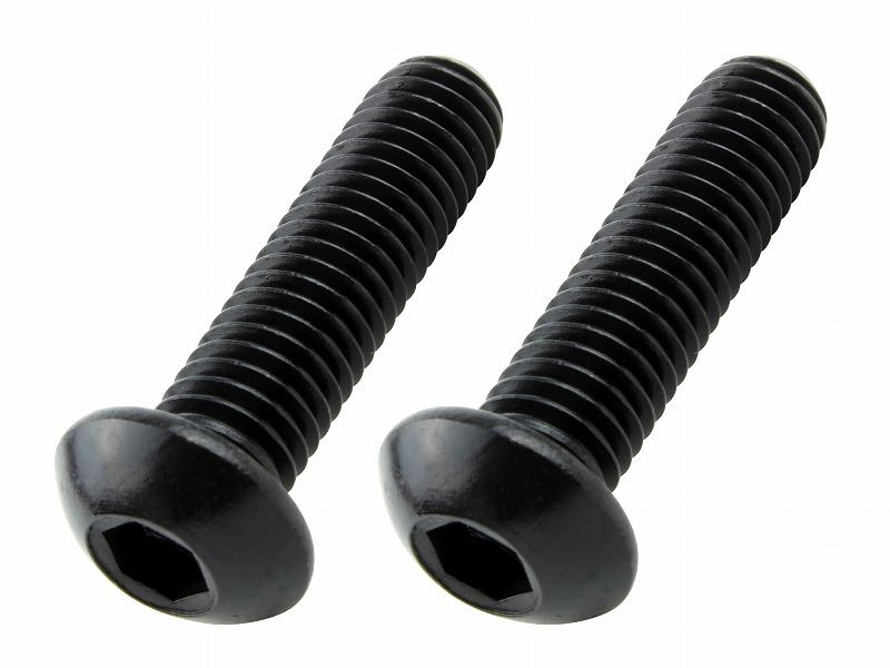 ボタンキャップボルト M8X30 ブラック 2pcs/Set