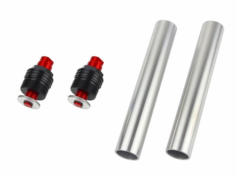 Initial Adjuster Type 2 without Air Valve, Black Body/Red Shaft for GRASS TRACKER/BIGBOY