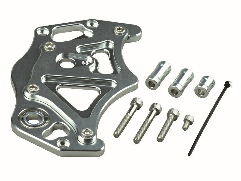 Machined Sprocket Cover Black/Red NINJA250/Z250