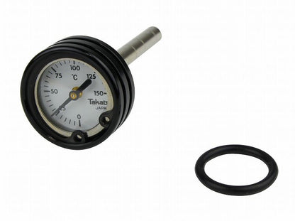 Neo-classic Oil Temperature Gauge - Black - For SRX400/SRX600/MONKEY/GORILLA/APE50/APE100