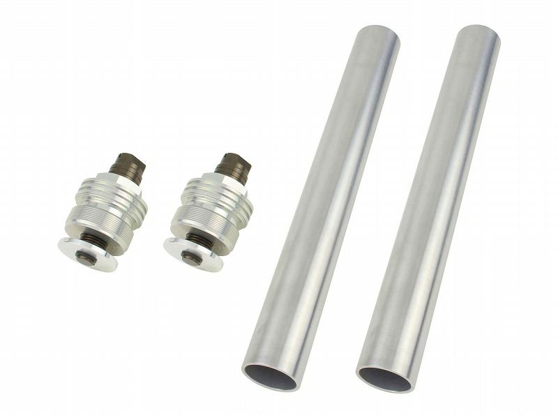 Initial Adjuster Type 2, without Air Valve, Silver Body/Titanium, BANDIT400