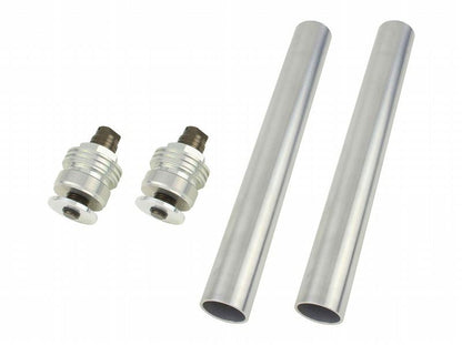 Initial Adjuster Type 2, without Air Valve, Silver Body/Titanium, BANDIT400
