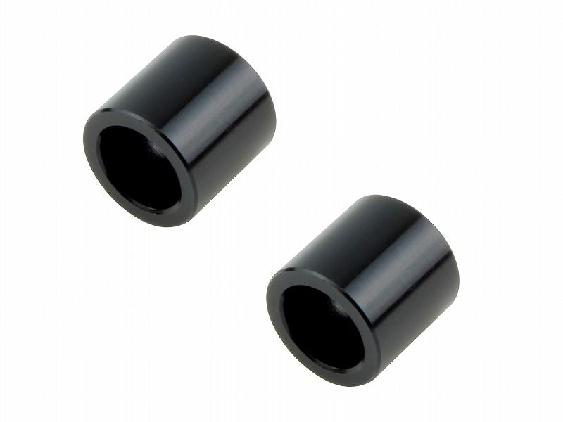 ブラケットスペ-サー (8.6x12.4x12t) ブラック 2pcs