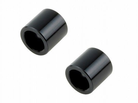 Bracket Spacer (8.6x12.4x12t) Black 2pcs