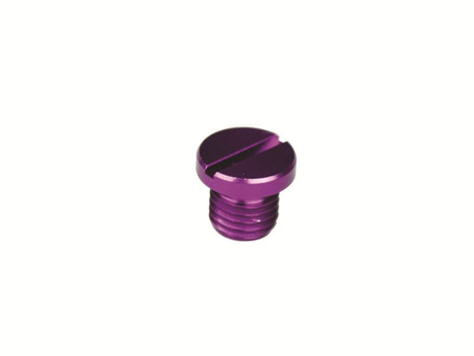 Aluminum Colored M10 Yamaha Mirror Hole Cap (B/BERRY)
