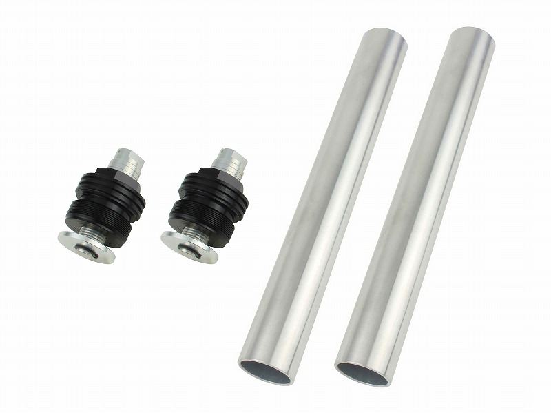 イニシャルアジャスター タイプ2 エアーバルブ無し ブラックボディ/シルバーシャフト BANDIT400 バンディット400/IMPULSE400 インパルス400
