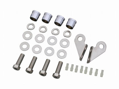 ボルトオンフィッティングブラケットセット メッキ TW200/TW200E/TW225