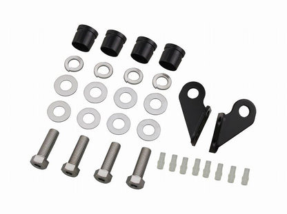 ボルトオンフィッティングブラケットセット ブラック TW200/TW200E/TW225