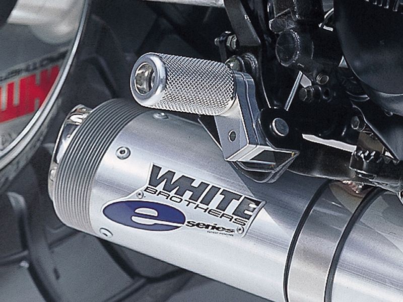 P-STYLE マシンドステップ タイプ2 シルバー TW200/TW225