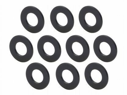 メカニックユース ユニバーサルカラーセット 内径6mm 外径12.6mm 厚さt=1mm 10個入り ブラック