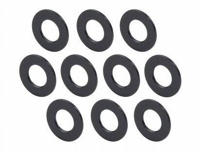 メカニックユース ユニバーサルカラーセット 内径8mm 外径16.5mm 厚さt=1mm 10個入り ブラック