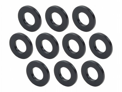 メカニックユース ユニバーサルカラーセット 内径8mm 外径16.5mm 厚さt=2mm 10個入り ブラック