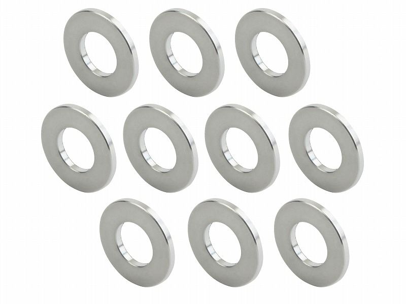 Mechanic Use Universal Color Set, Inner Diameter 10mm, Outer Diameter 21.6mm, Thickness t=2mm, 10 pieces