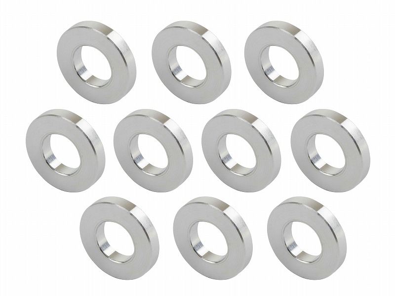 メカニックユース ユニバーサルカラーセット 内径8mm 外径16.5mm 厚さt=3mm 10個入り