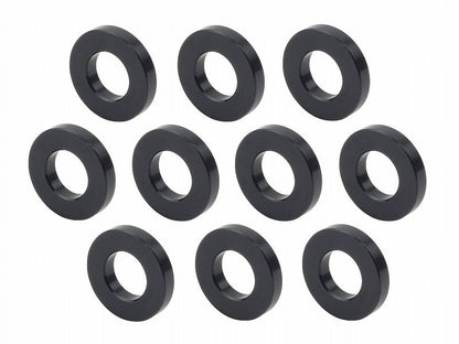 メカニックユース ユニバーサルカラーセット 内径8mm 外径16.5mm 厚さt=3mm 10個入り ブラック