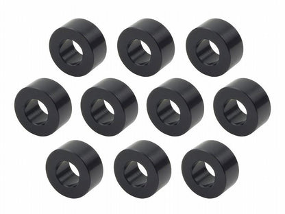 メカニックユース ユニバーサルカラーセット 内径8mm 外径16.5mm 厚さt=8mm 10個入り ブラック