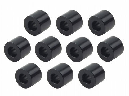 メカニックユース ユニバーサルカラーセット 内径6mm 外径12.6mm 厚さt=1mm 10個入り ブラック
