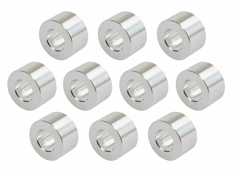 メカニックユース ユニバーサルカラーセット 内径8mm 外径16.5mm 厚さt=10mm 10個入り