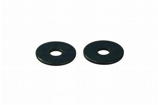 031076 Bar End M6 Outer Diameter 22 Washer 2PCS Black