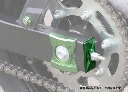 チェーンアジャスターキャップ ゴールド NINJA250 ニンジャ250/NINJA250R ニンジャ250R/Z250