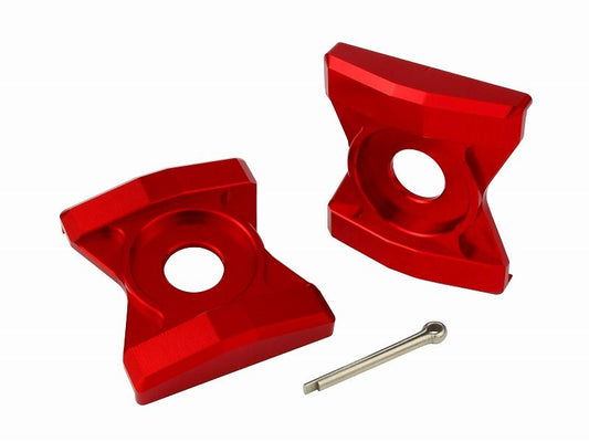 Chain Adjuster Plate Red Ninja 250 / Z250