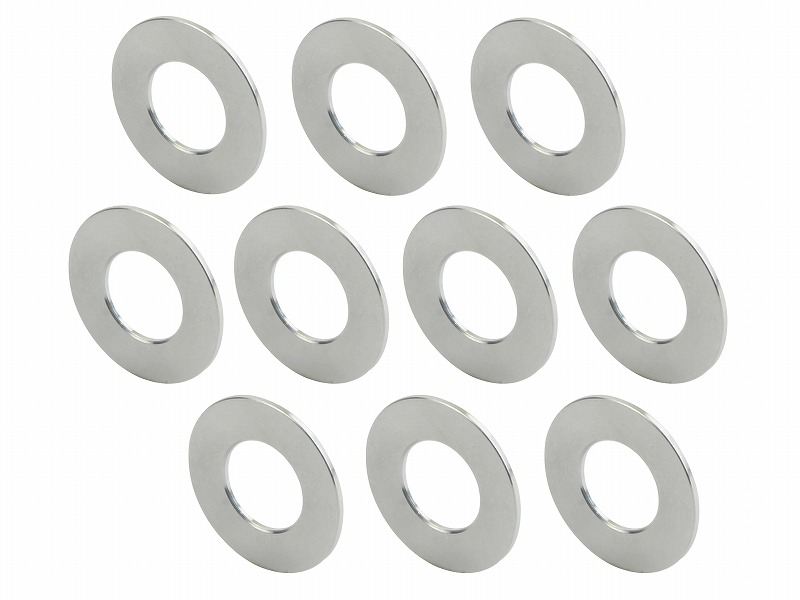 メカニックユース ユニバーサルカラーセット 内径10mm 外径21.6mm 厚さt=1mm 10個入り