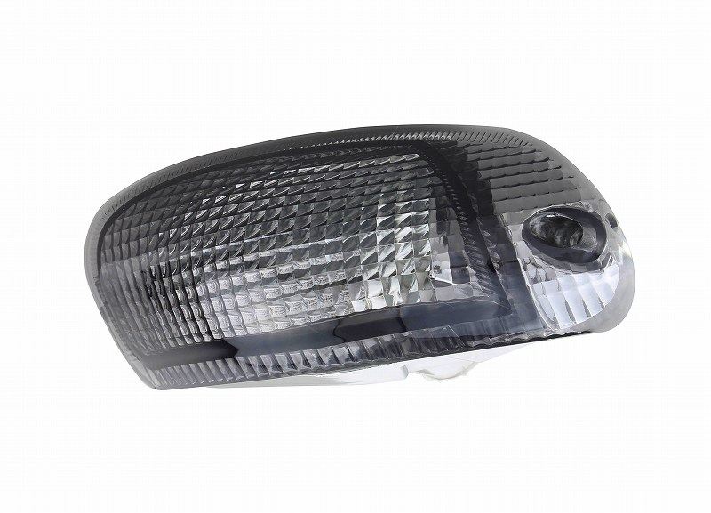 Replacement Lens for Custom Turn Signals, Front/Left, Smoked Lens, ZZR1100