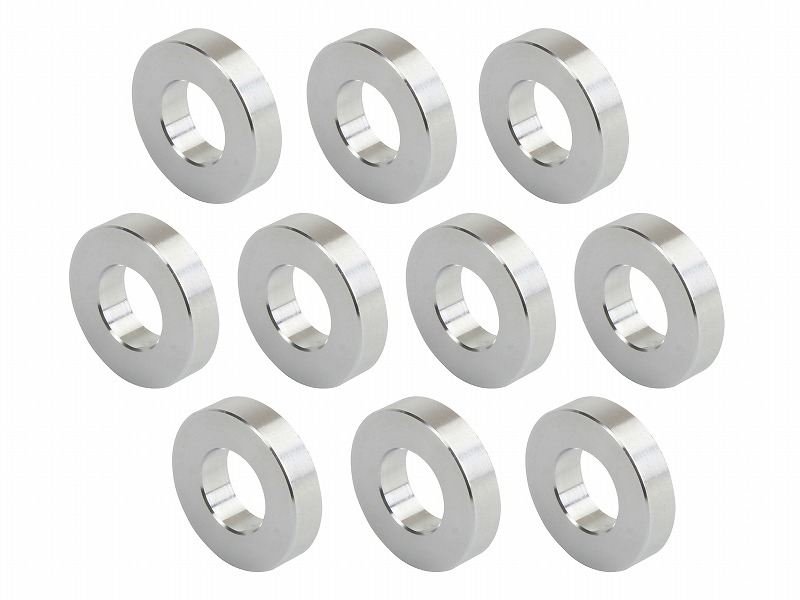 メカニックユース ユニバーサルカラーセット 内径10mm 外径21.6mm 厚さt=5mm 10個入り
