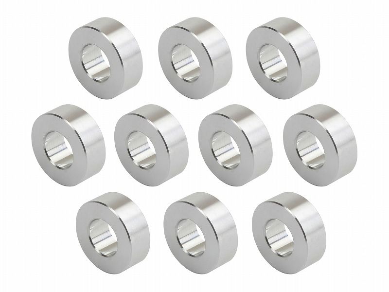メカニックユース ユニバーサルカラーセット 内径10mm 外径21.6mm 厚さt=8mm 10個入り