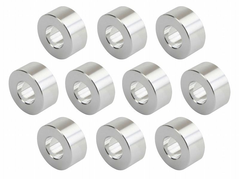 メカニックユース ユニバーサルカラーセット 内径10mm 外径21.6mm 厚さt=10mm 10個入り